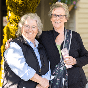 Pam Foreman and Ginny Shank