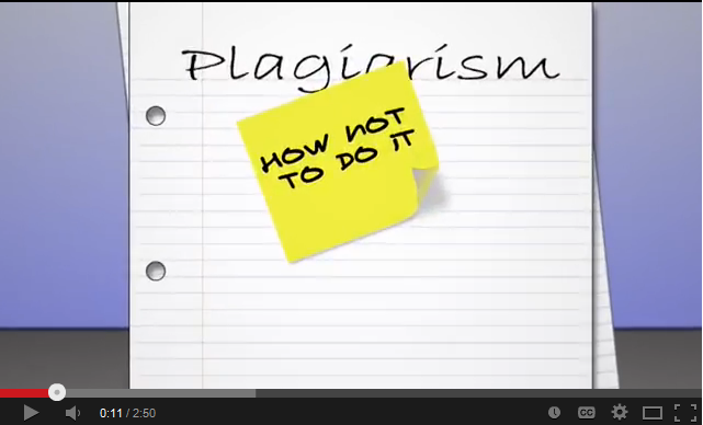 plagirism: how not to do it