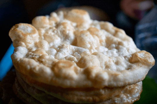 stack of frybread